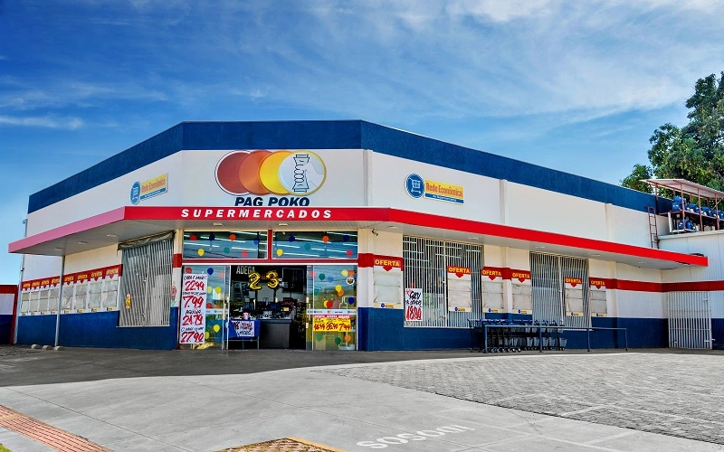 Fachada da Unidade 007 - Supermercado Pag Poko