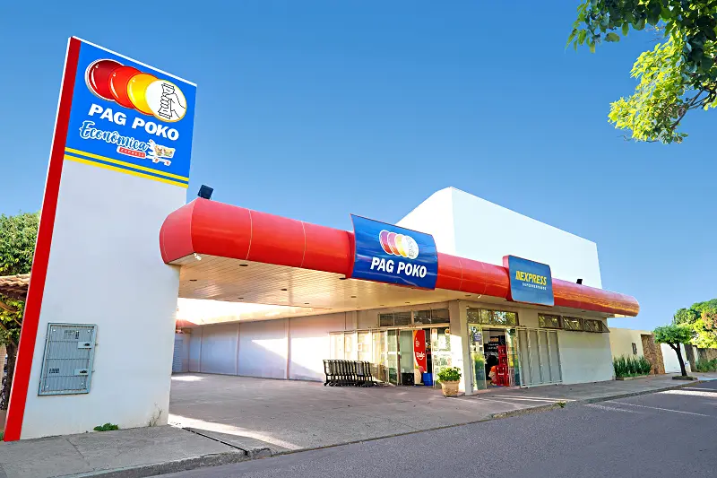 Fachada da Unidade 009 - Supermercado Pag Poko